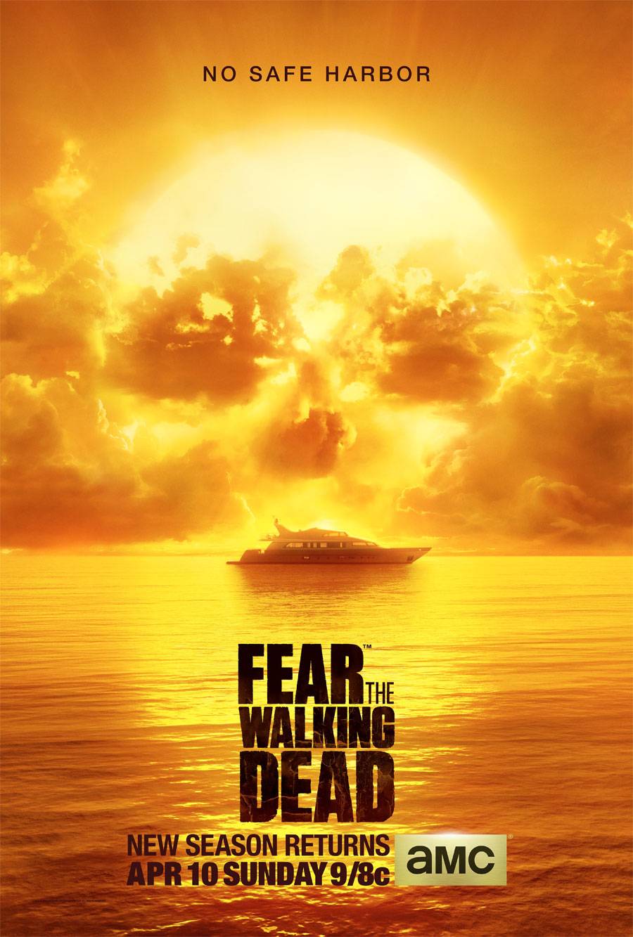 Fear the Walking Dead Promises No Safe Harbor in Season 2 Poster